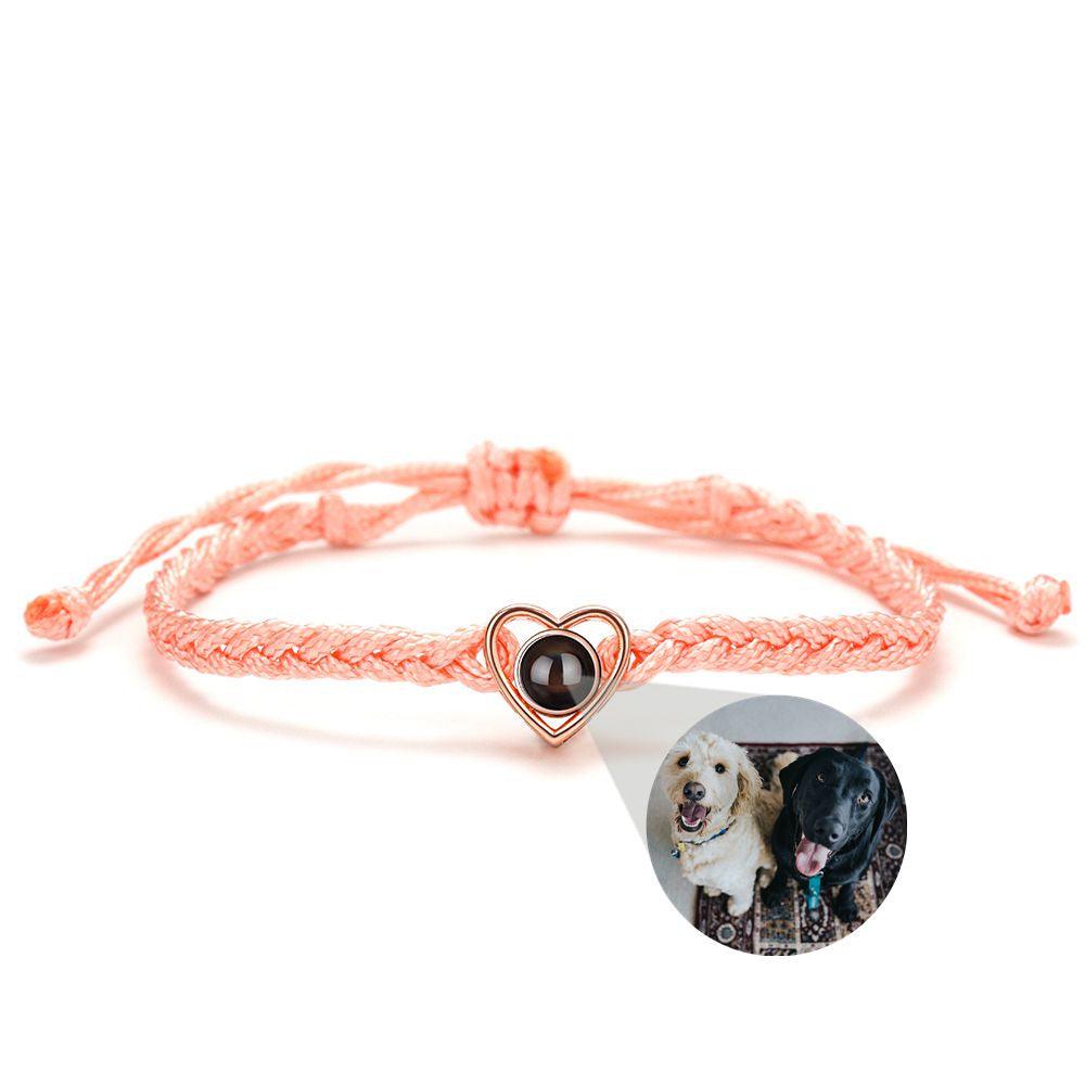 Pulseira Com Foto Personalizável - Amorza Heart