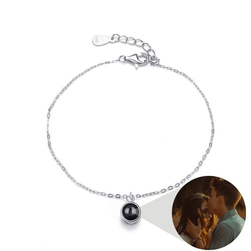 Pulseira Com Foto Personalizável - Minimalistic Love