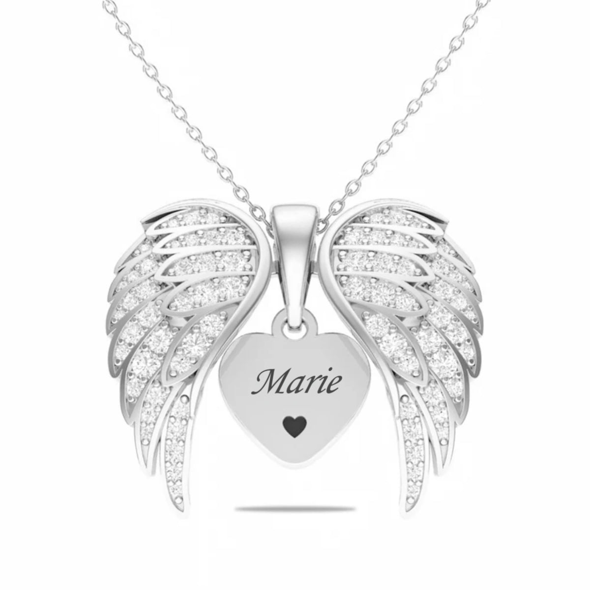 Colar Personalizável Com Nome - "Meu Anjo"