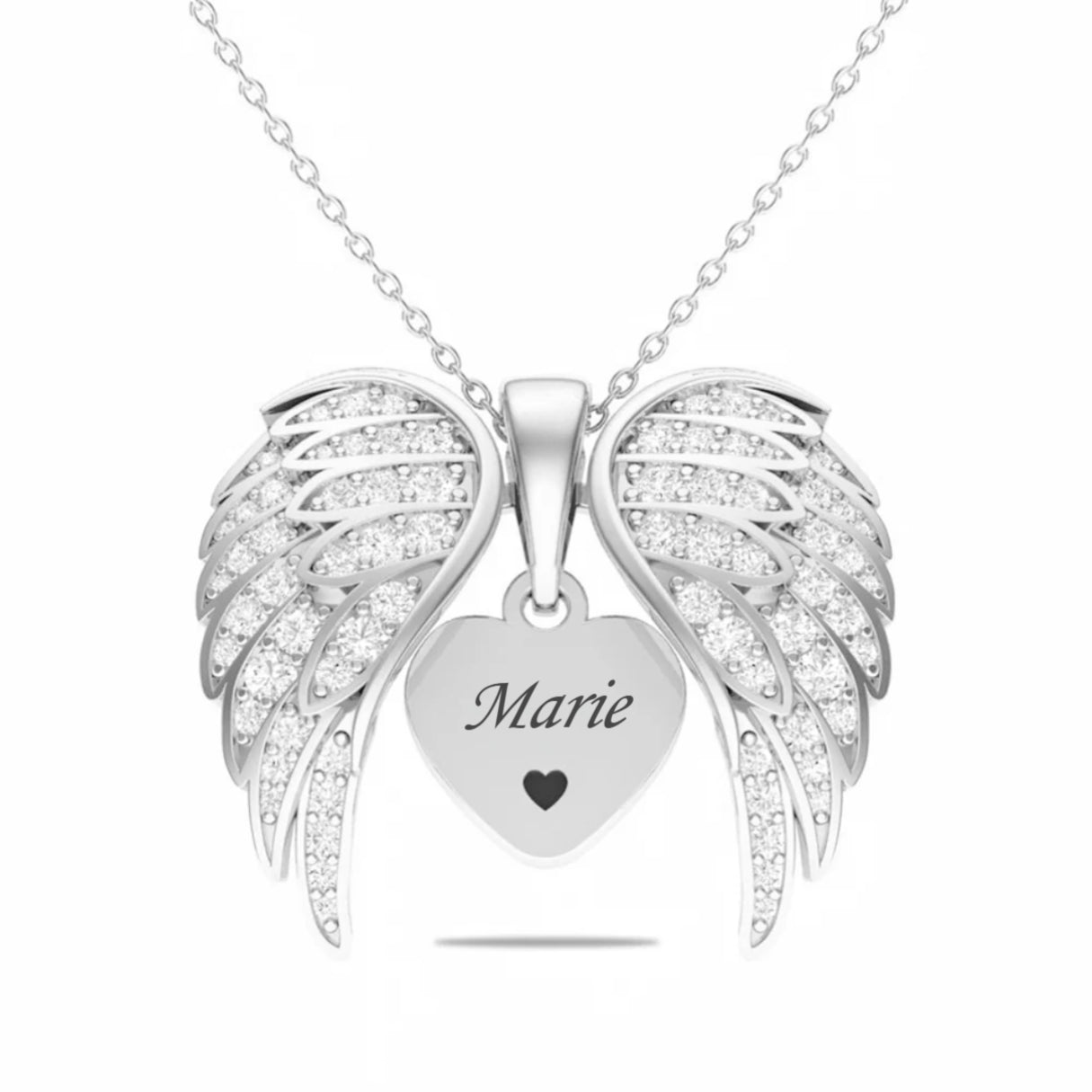 Colar Personalizável Com Nome - "Meu Anjo"