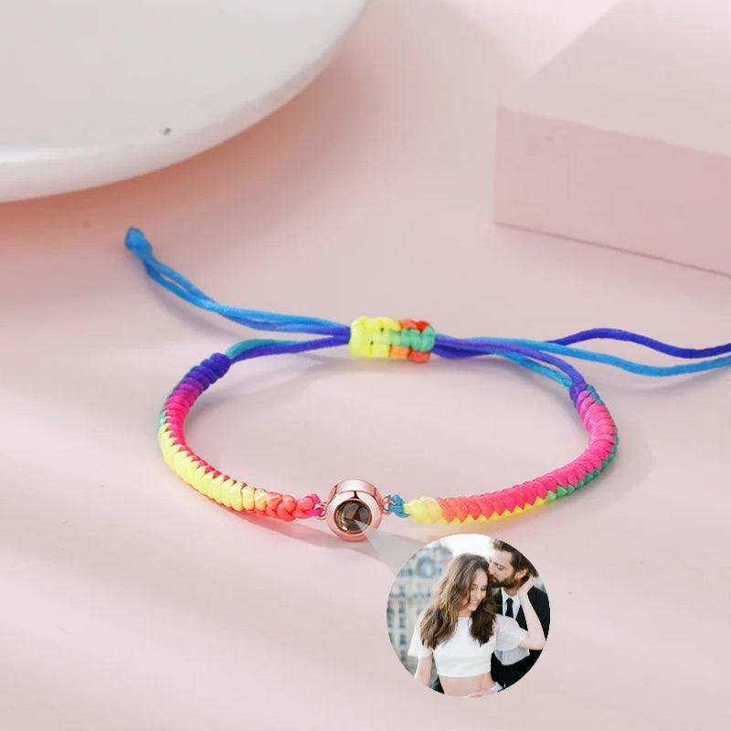 Pulseira Com Foto Personalizável - PRIDE Amorza