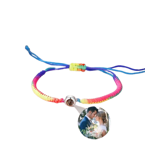 Pulseira Com Foto Personalizável - PRIDE Amorza