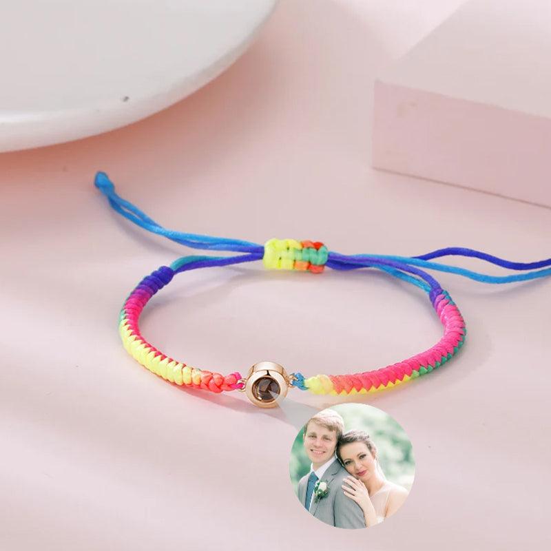 Pulseira Com Foto Personalizável - PRIDE Amorza