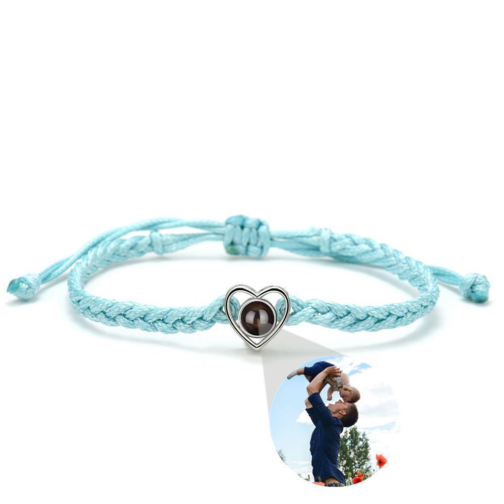 Pulseira Com Foto Personalizável - Amorza Heart