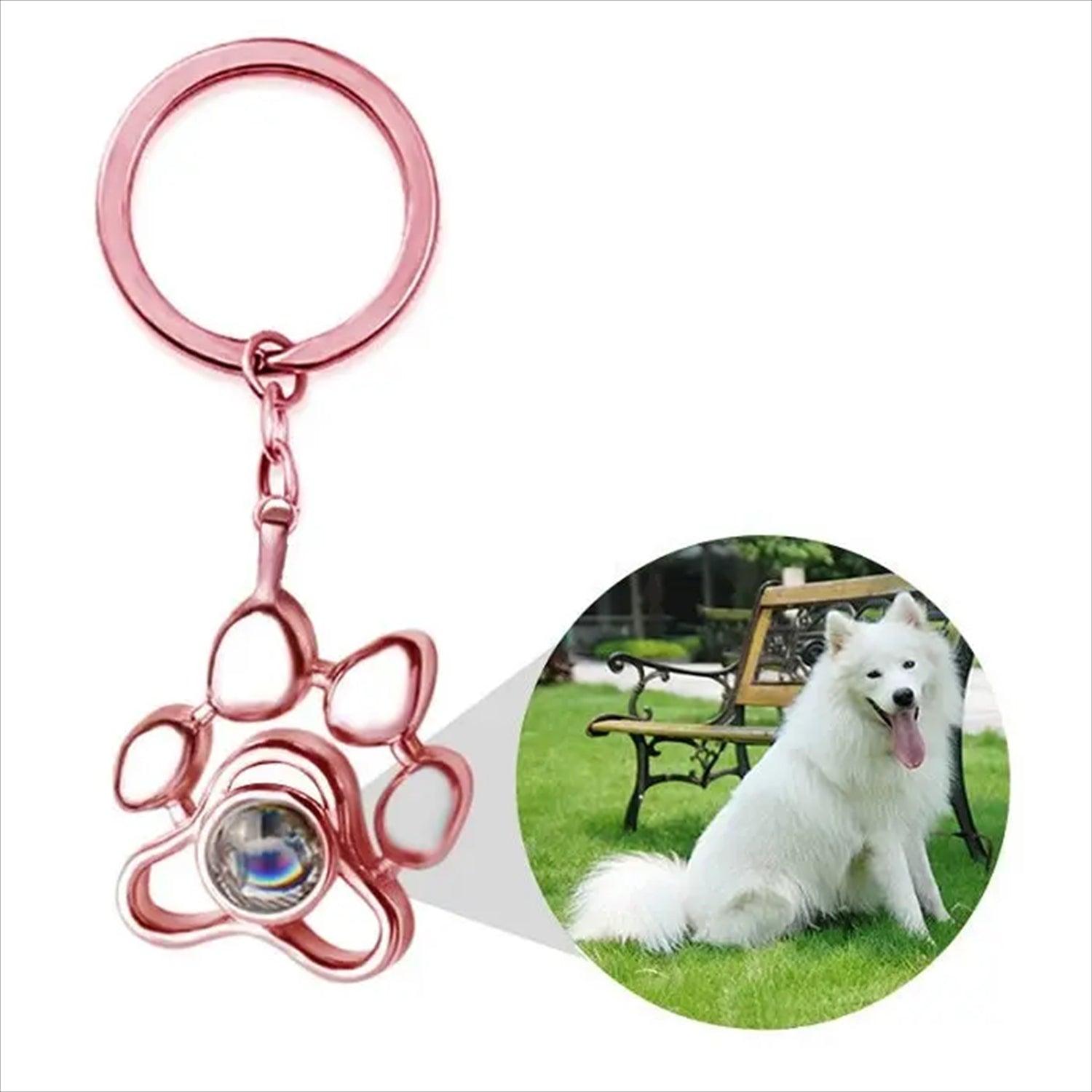 Chaveiro para Pet Patinhas Preciosas - Com Foto Personalizável